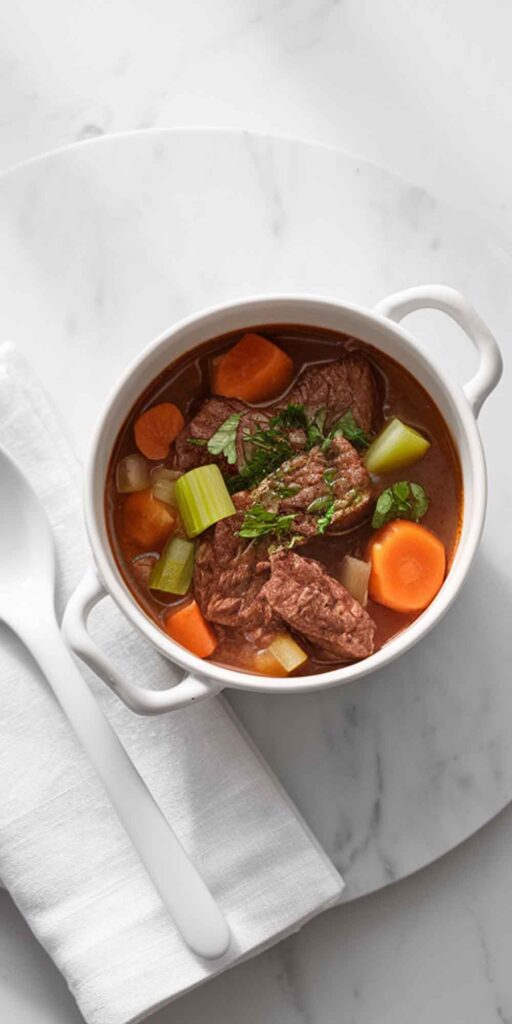 Hearty Beef Stew served perfectly