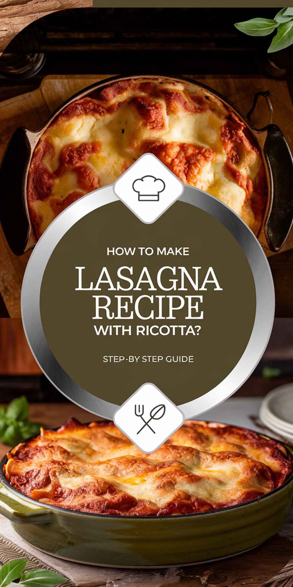 Easy lasagna recipe with ricotta family friendly