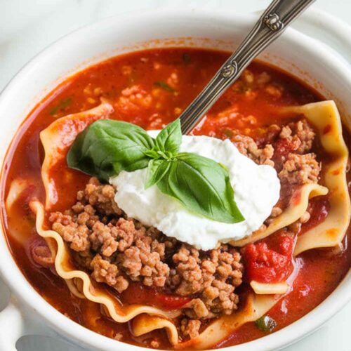 Lasagna soup recipe