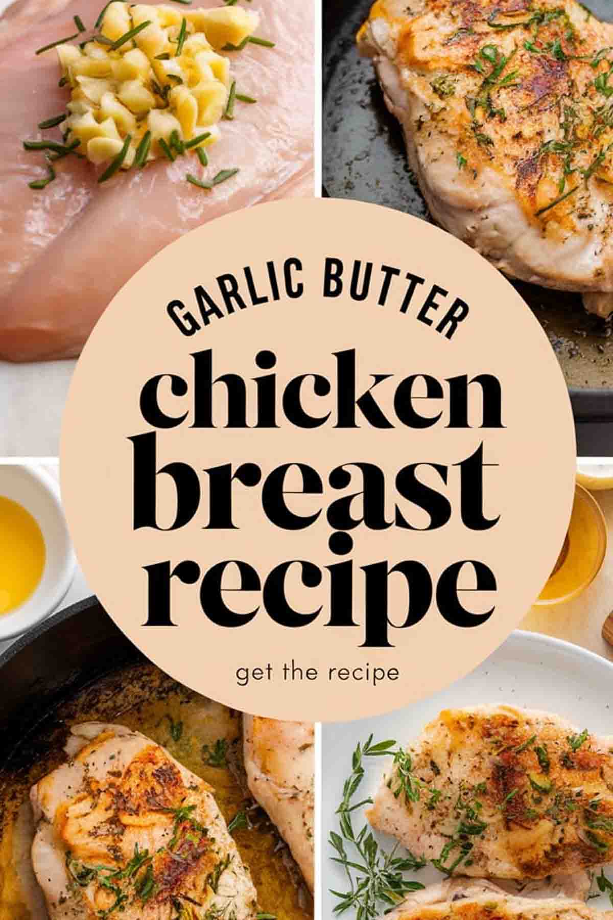 GARLIC BUTTER CHICKEN BREAST RECIPE